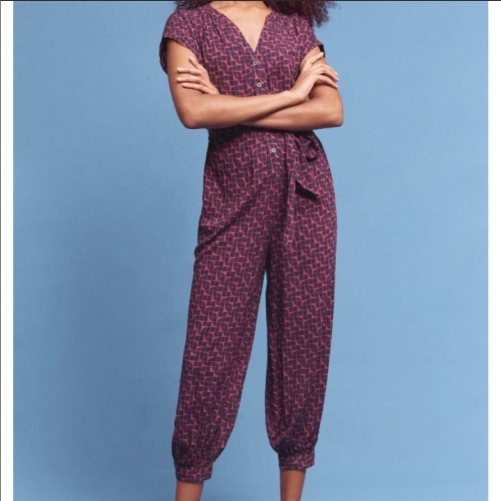 Maeve jumpsuit, Anthropologie, Size S